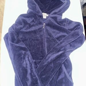 Juicy Couture Deep Blue Zip-Up Jacket